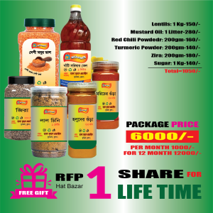 6000 TK. Cooking Package (Shitt)